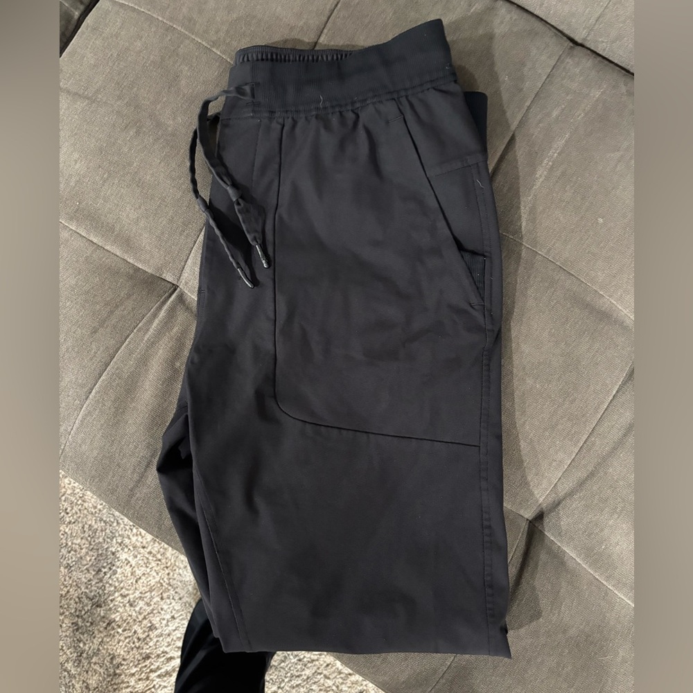 Mens Black Lululemon Jogger Pants